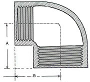 Reducing Elbow Dimension