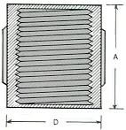 MS / GI Socket Dimension